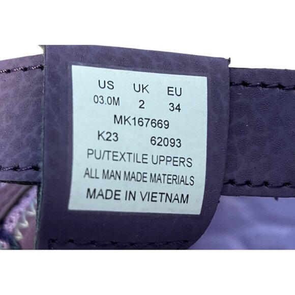 Merrell Kids NWOT Purple/Blue Hydro Lily QuickDry Sandals Size 3 - Picture 8 of 10